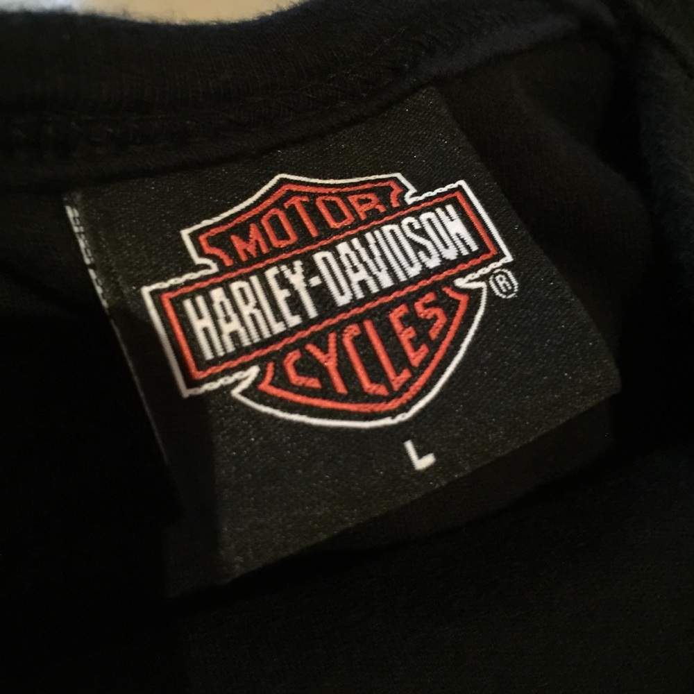 VINTAGE Original Harley Davidson tank top 2003 in black